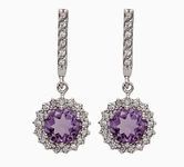 Earrings With semi-precious gemstones 59078272